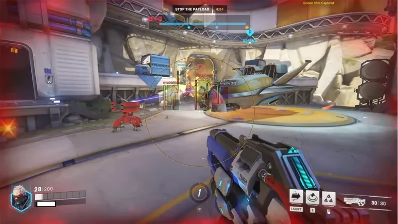 In-match Overwatch 2 gameplay on Windows PC